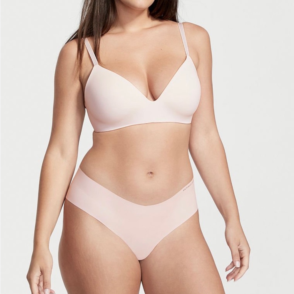 NWT Victoria Secret Panty - Baby Pink - Size L